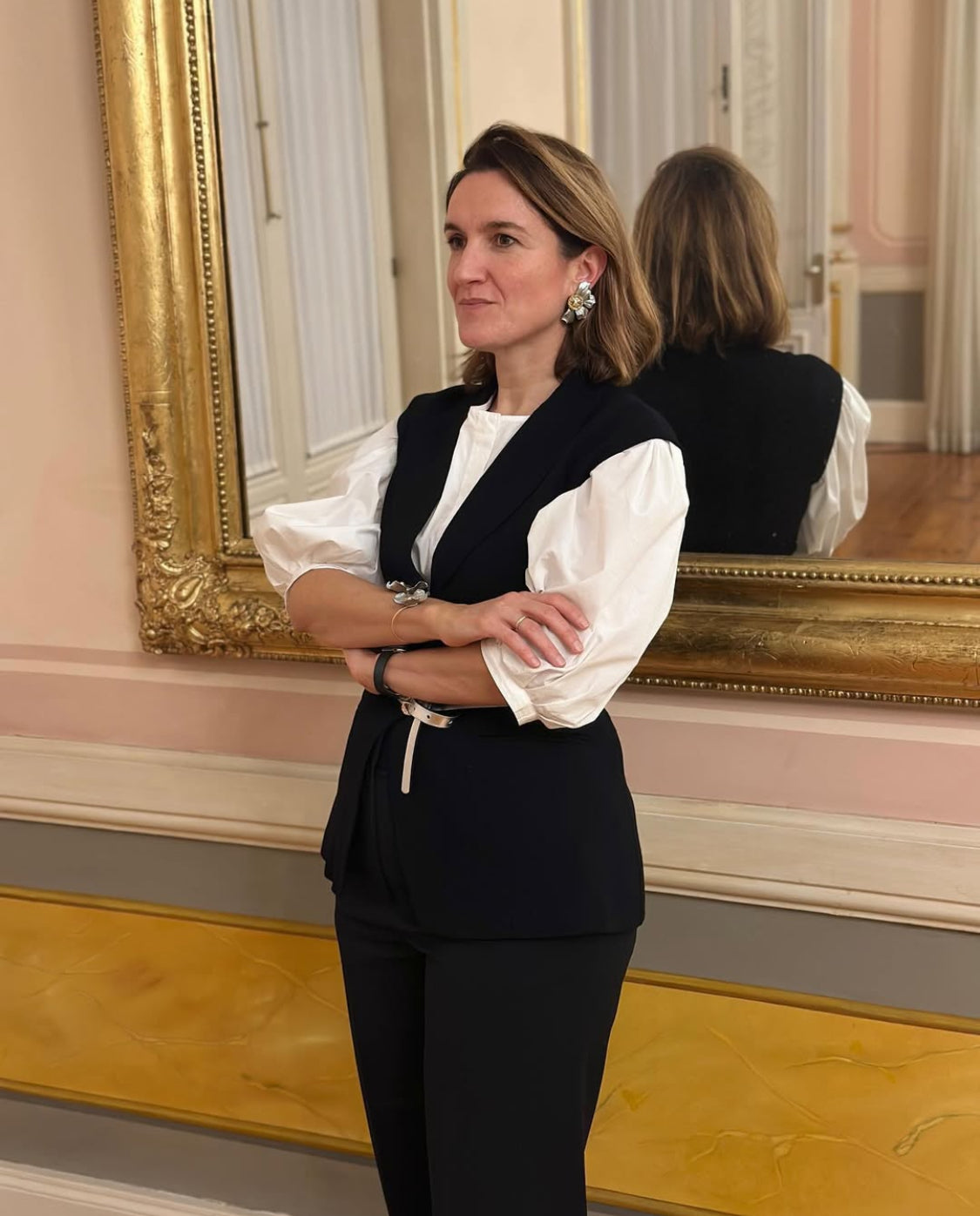 PENDIENTES SOL GOLD CRISTAL