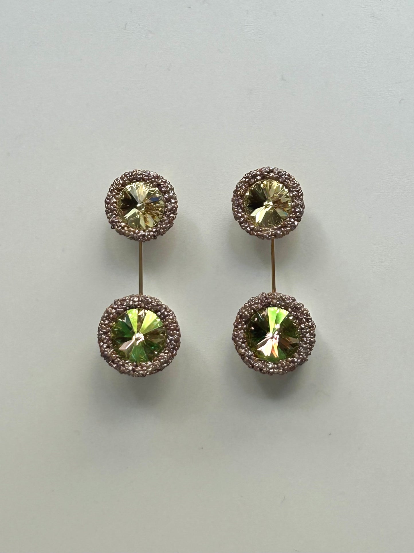 PENDIENTES ESPORA CITRINO