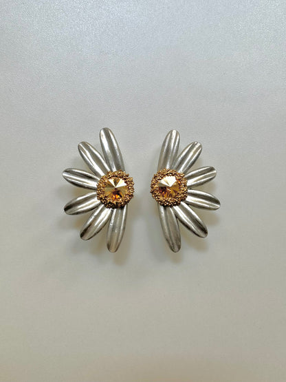 PENDIENTES DAISY PARTY PLATA LIMITED EDITION
