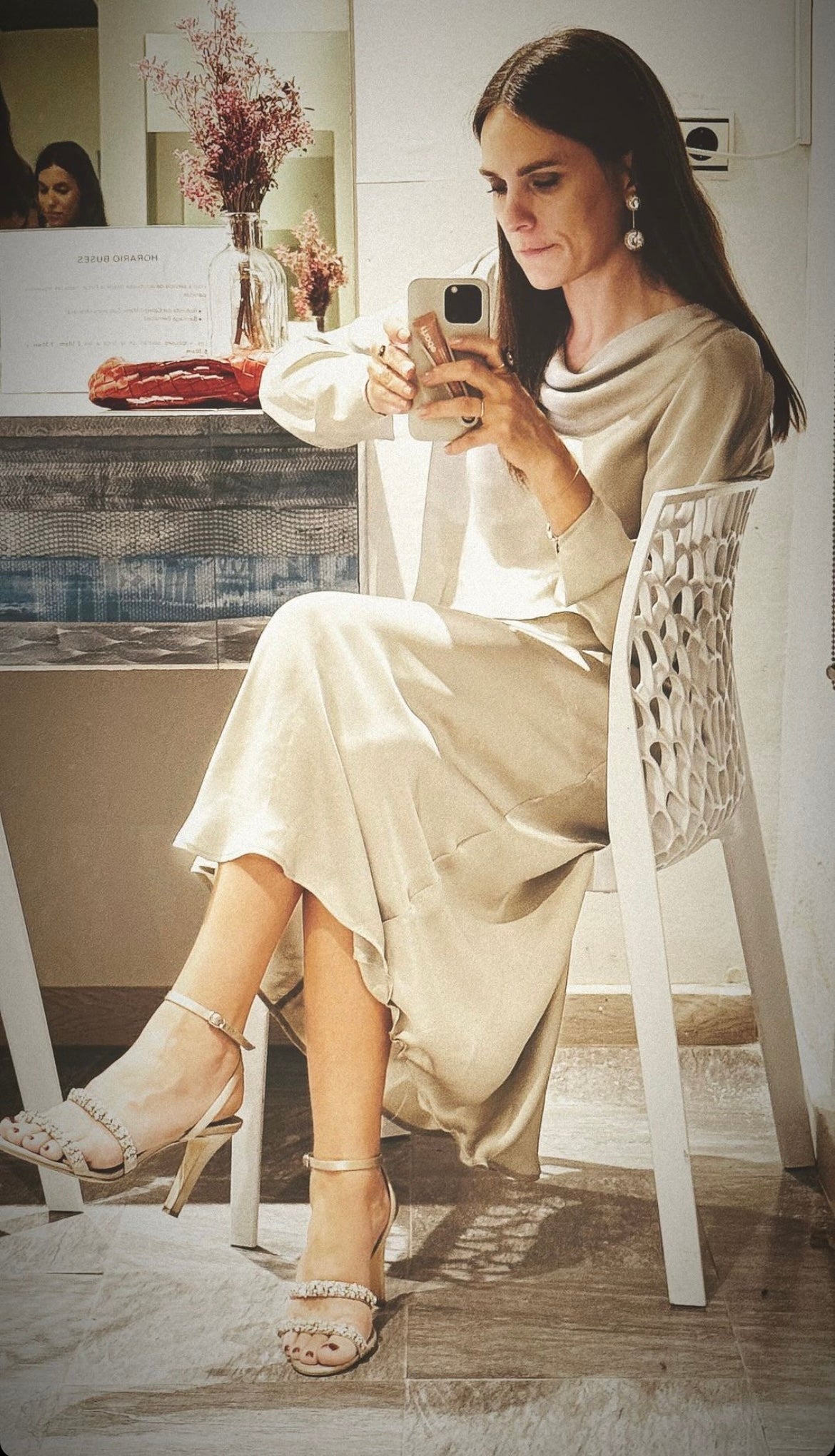 PENDIENTES ESPORA CHAMPÁN DOBLES