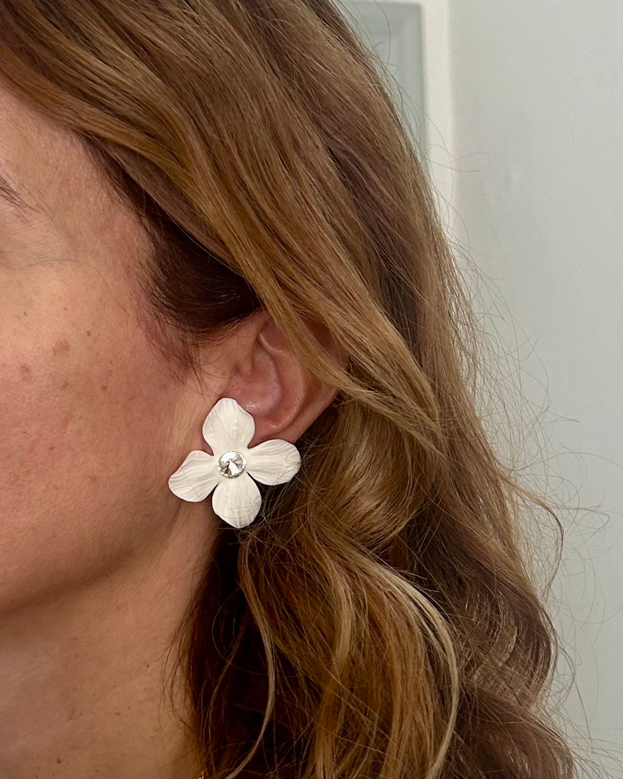 PENDIENTES HORTENSIA TEJA LIMITED EDITION