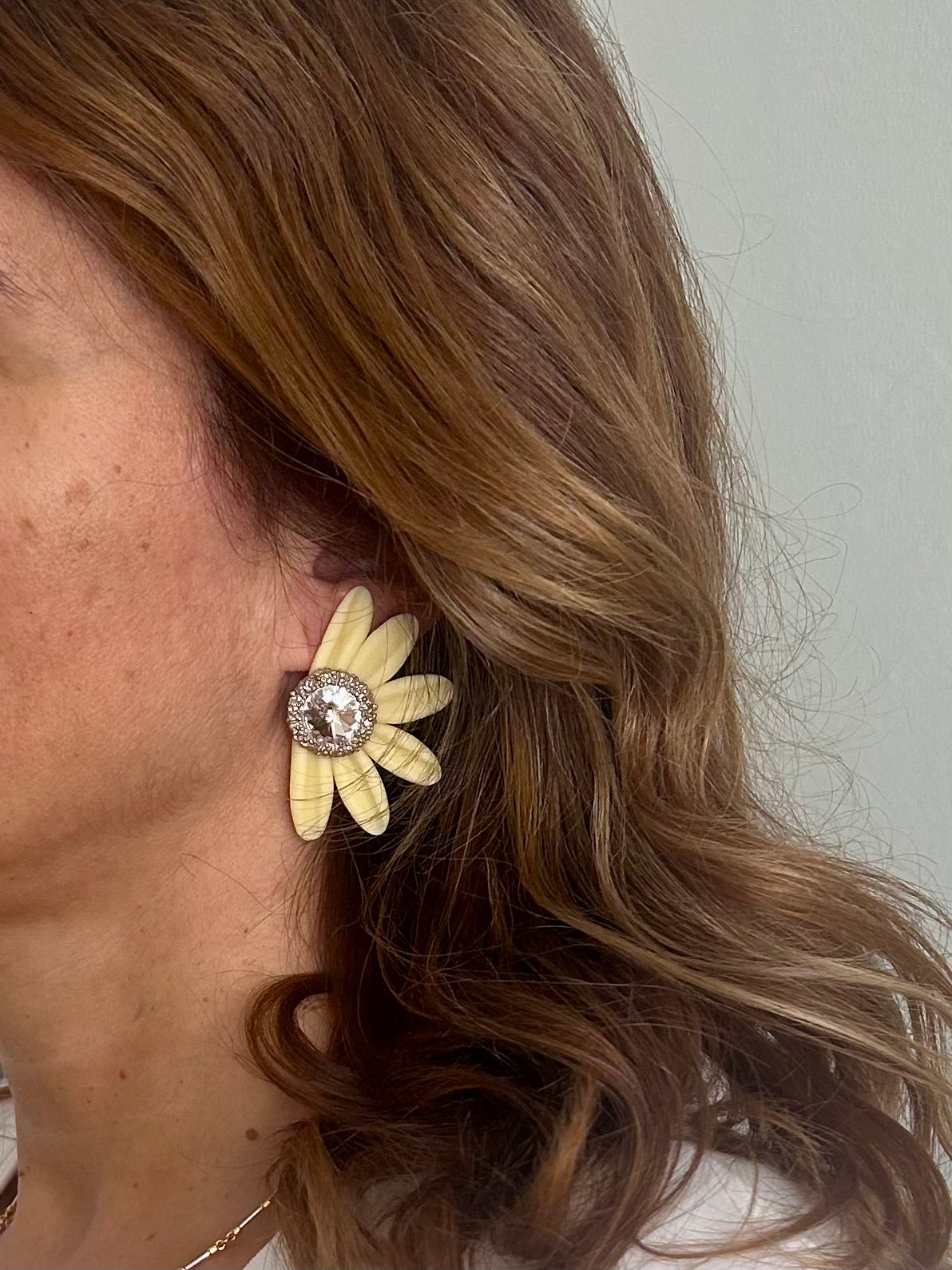 PENDIENTES DAISY PARTY MANTEQUILLA LIMITED EDITION