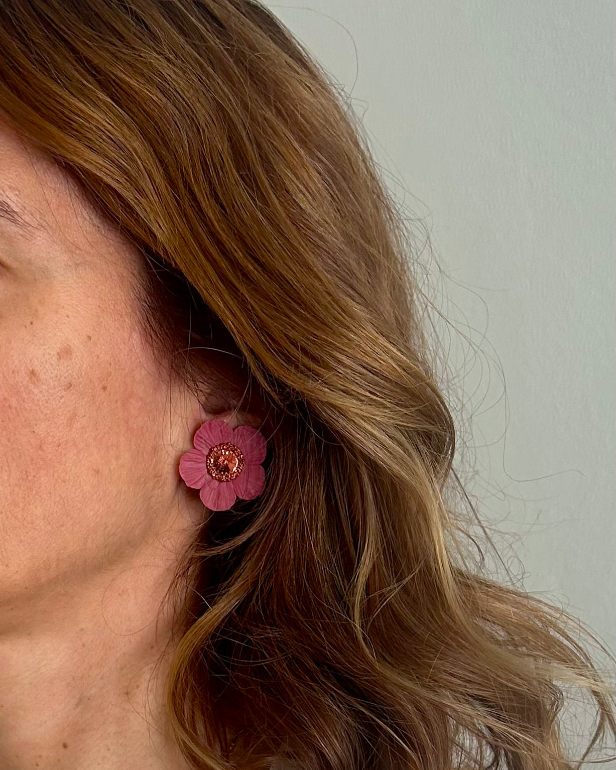 PENDIENTES ANÉMONA ROSA MARSALA LE PETITE