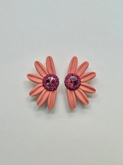 PENDIENTES DAISY PARTY CORAL LIMITED EDITION