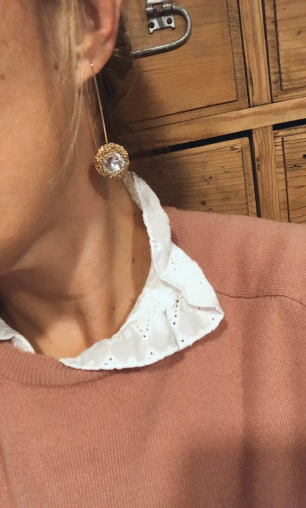 PENDIENTES ESPORA CHAMPÁN LANZA