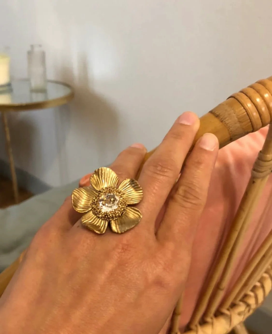 ANILLO CHABELA PARTY GOLD