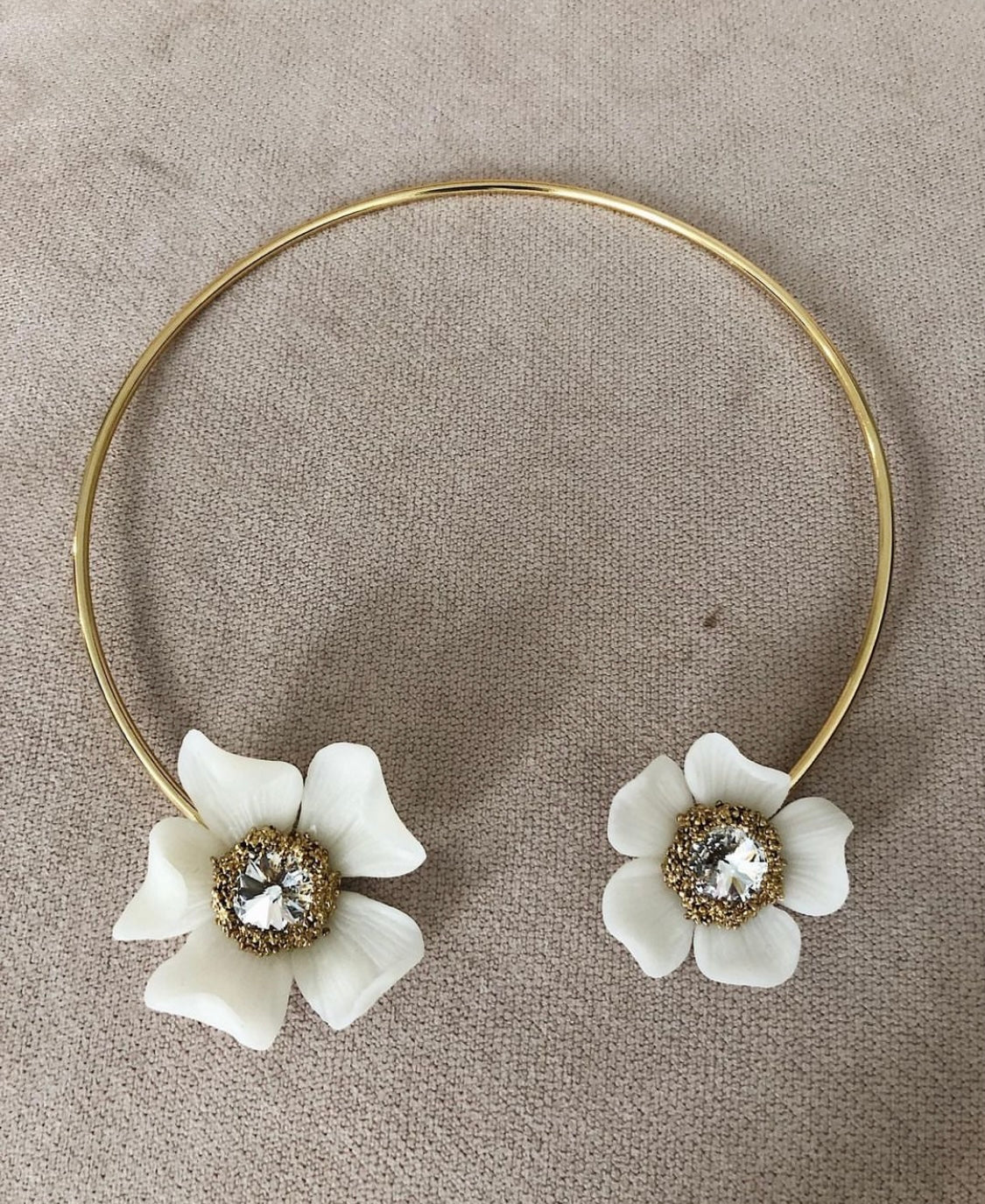 CHOKER CHABELA PARTY WHITE