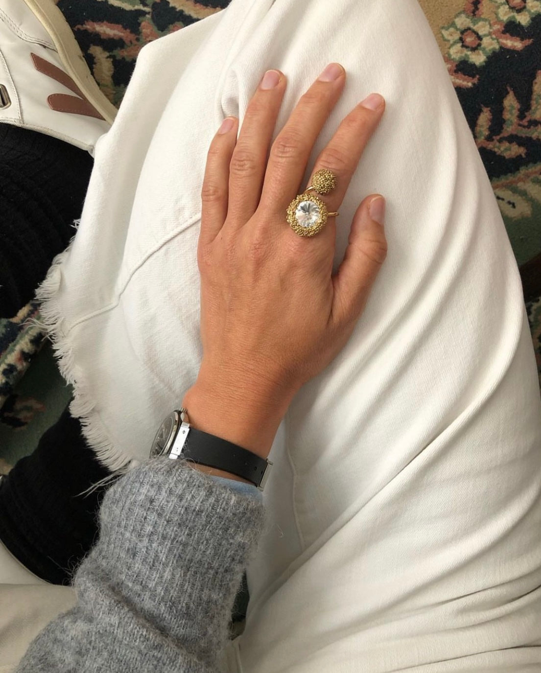 ANILLO ESPORA GOLD SENCILLO