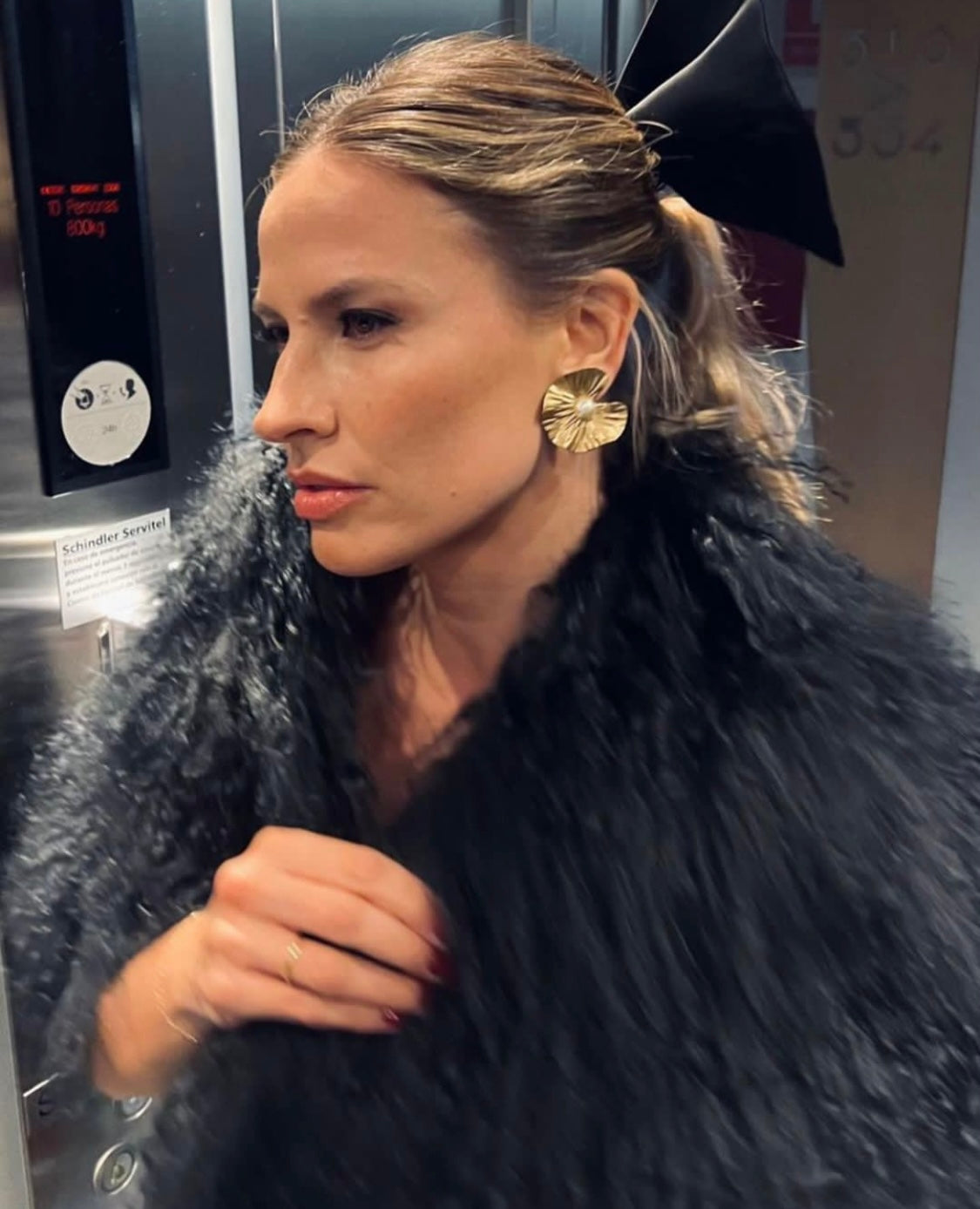 PENDIENTES LOTO GOLD