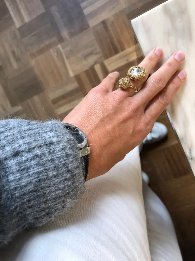 ANILLO ESPORA GOLD DOBLE