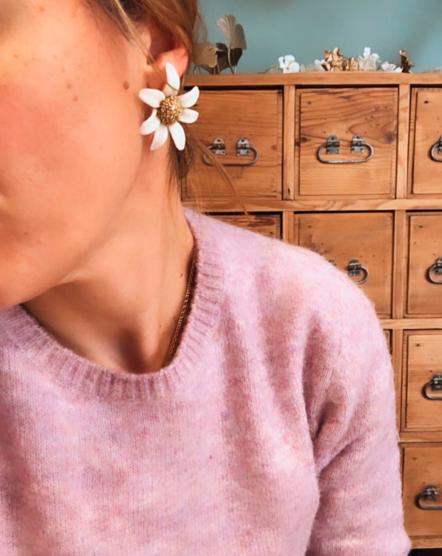 PENDIENTES DAISY