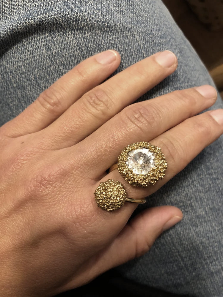 ANILLO ESPORA GOLD DOBLE