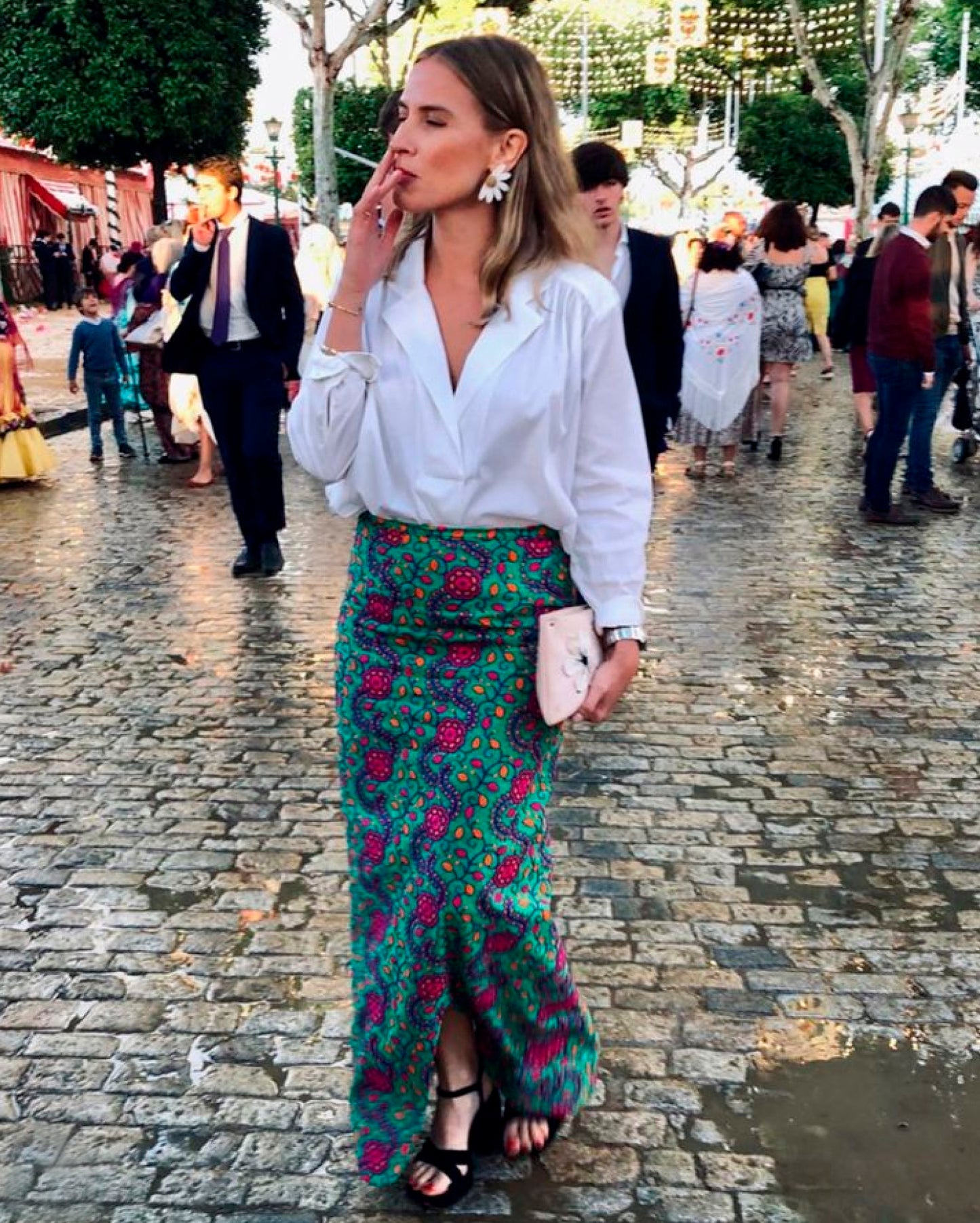 PENDIENTES MEDIA MARGARITA LE PETITE