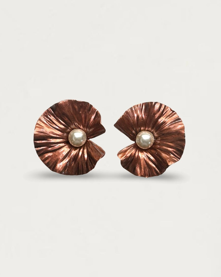 PENDIENTES LOTO CARAMELO