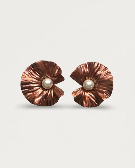 PENDIENTES LOTO CARAMELO