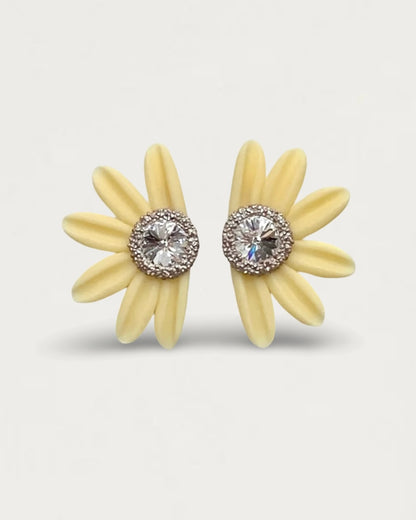 PENDIENTES DAISY PARTY MANTEQUILLA LIMITED EDITION