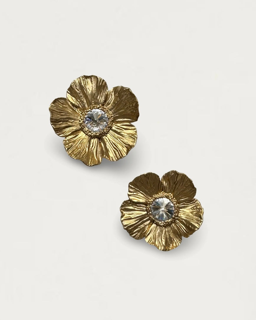 BROCHE ANÉMONA GOLD