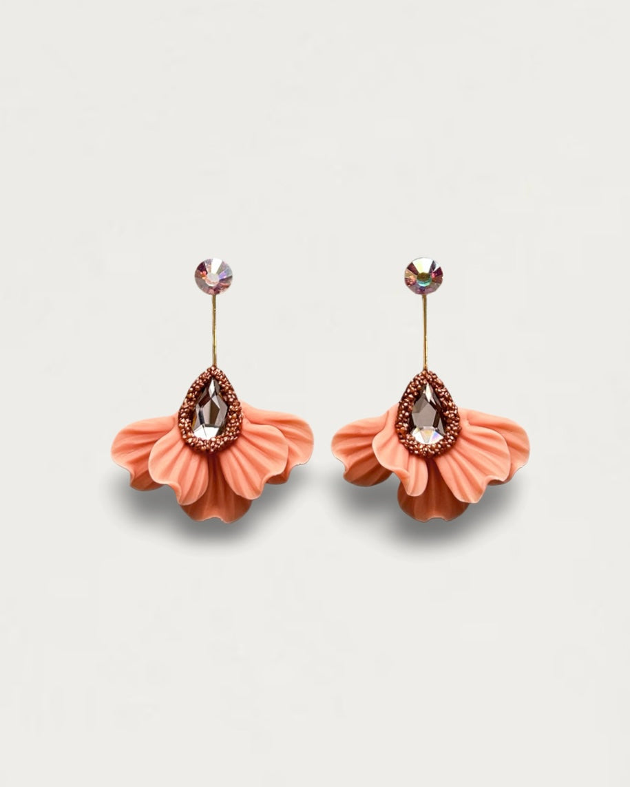 PENDIENTES ABANICO CORAL EDICIÓN LIMITADA