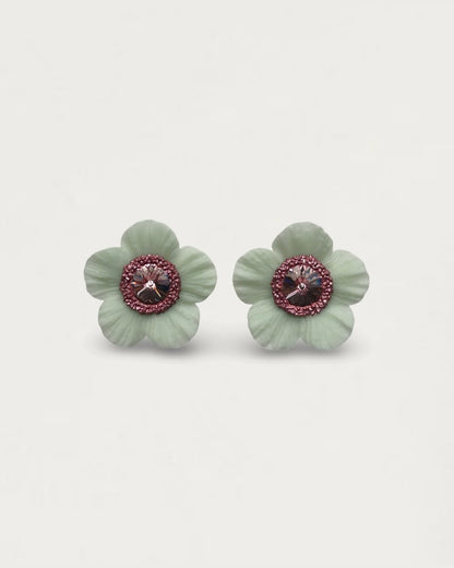 PENDIENTES ANÉMONA MENTA