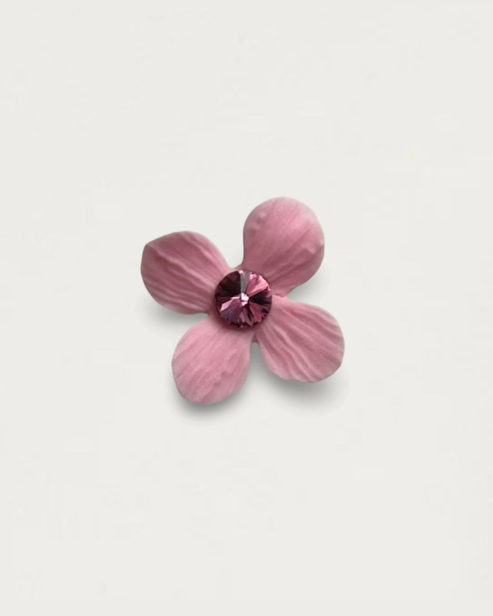 PIN HORTENSIA ROSA