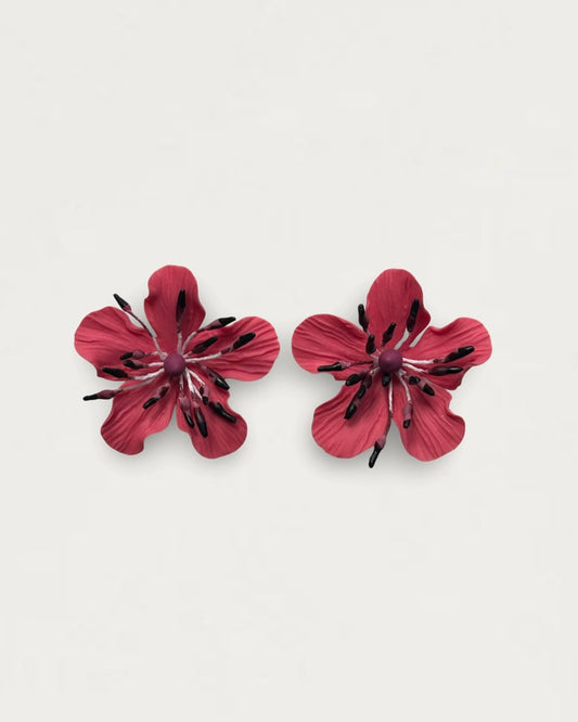PENDIENTES MARIETA ROSA PÉTALO