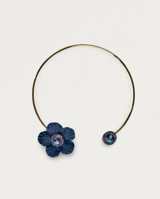 CHOKER ANÉMONA AZUL ARMANI LIMITED EDITION