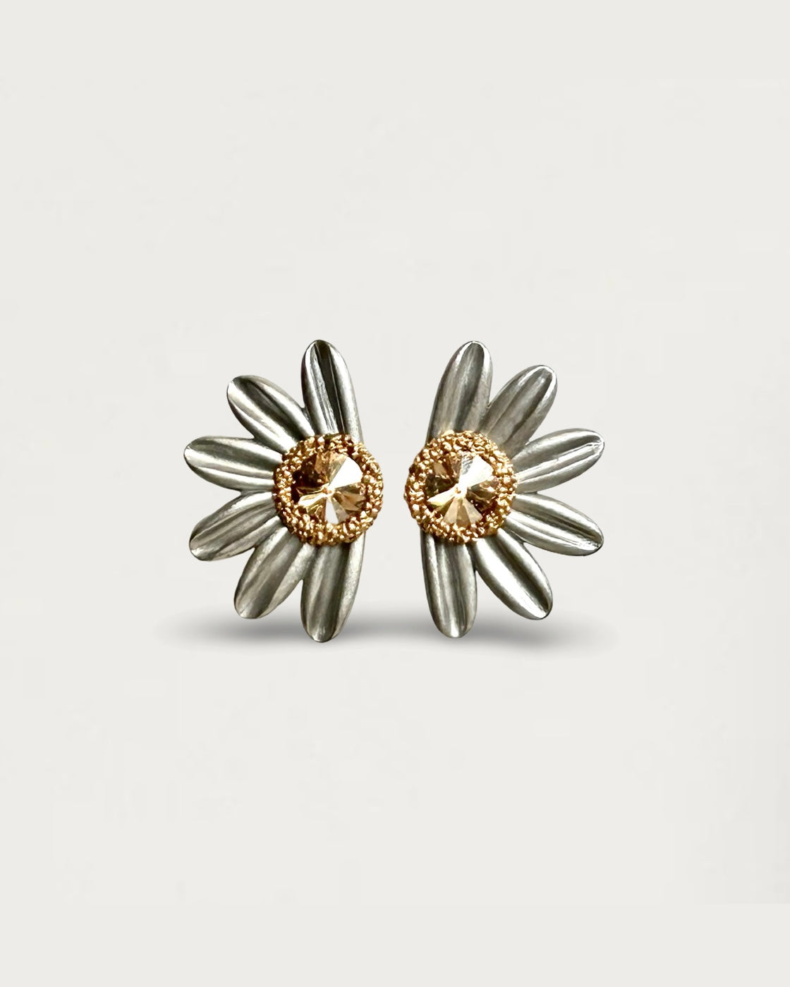 PENDIENTES DAISY PARTY PLATA LE PETITE LIMITED EDITION