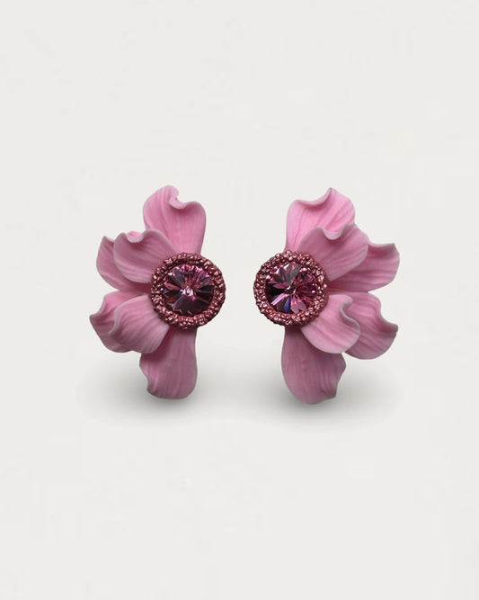 PENDIENTES SOL ROSA