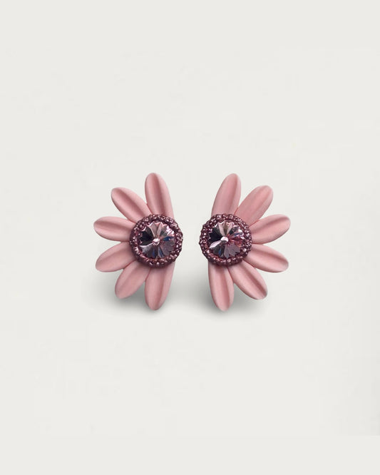 PENDIENTES DAISY PARTY ROSA BEBÉ LE PETITE
