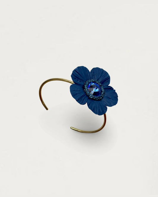 BRAZALETE ANÉMONA AZUL TINTA