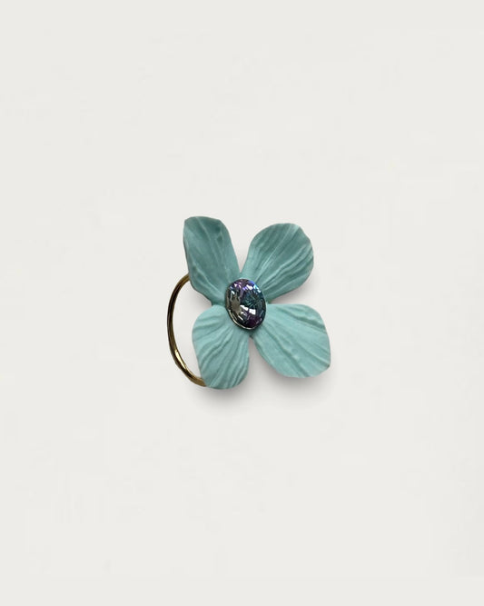 ANILLO HORTENSIA AZUL CANTÁBRICO