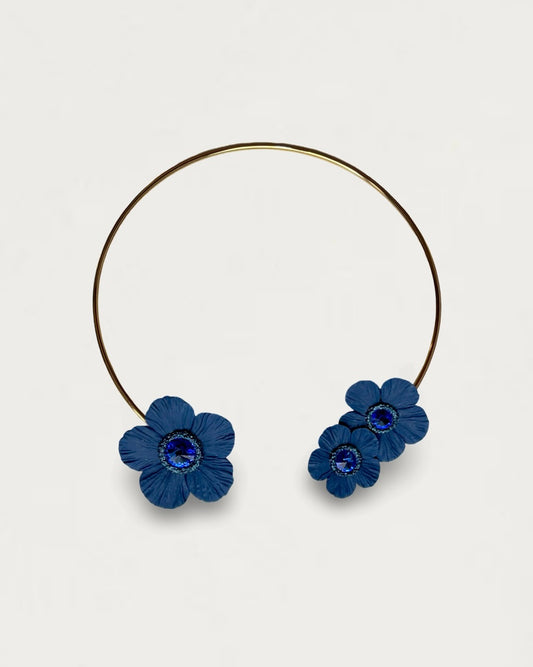 CHOKER CALIPSO AZUL TINTA