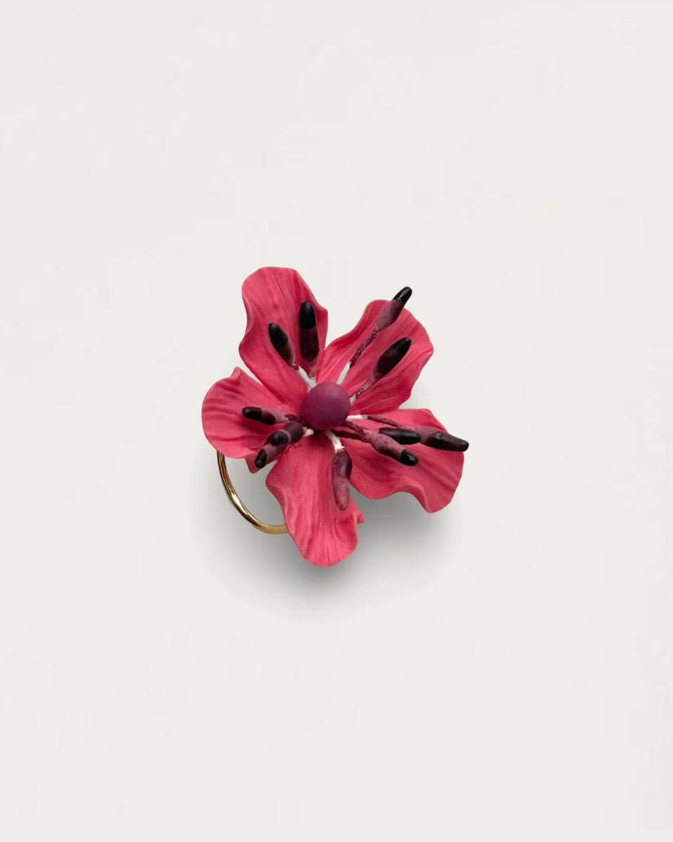 ANILLO MARIETA ROSA PÉTALO