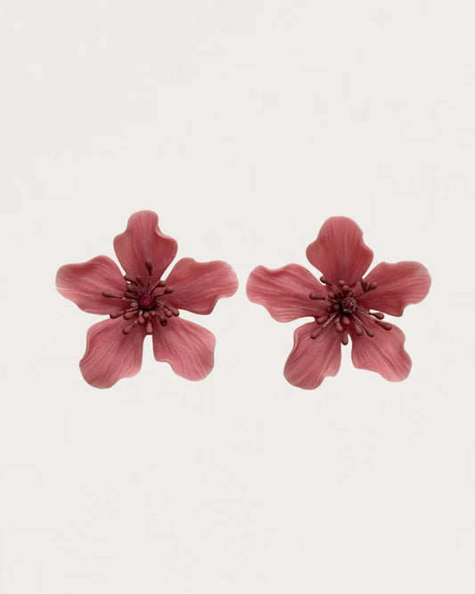PENDIENTES MARIETA ROSA MARSALA