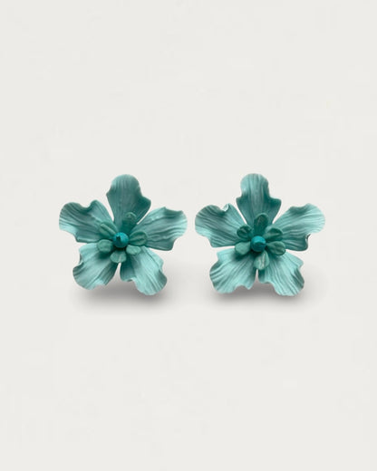 PENDIENTES MARIETA AZUL TURQUESA