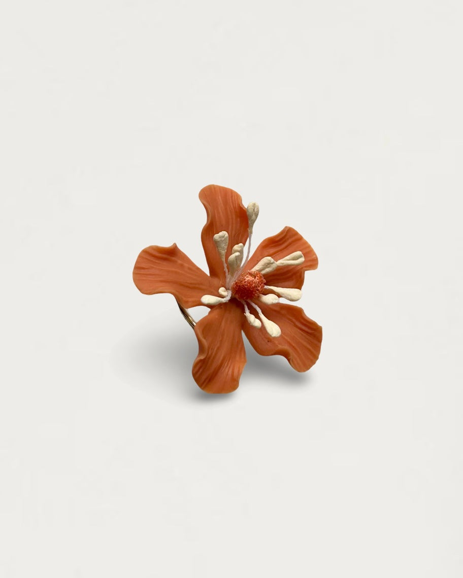 ANILLO MARIETA RUST ORANGE