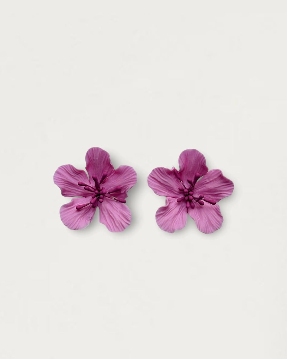 PENDIENTES MARIETA ROSA FUCSIA