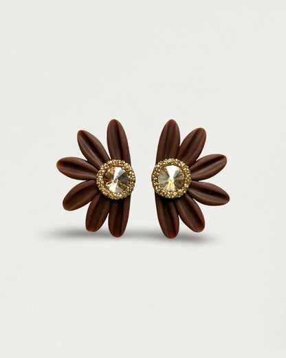 PENDIENTES DAISY PARTY CHOCOLATE LE PETITE EDICIÓN LIMITADA
