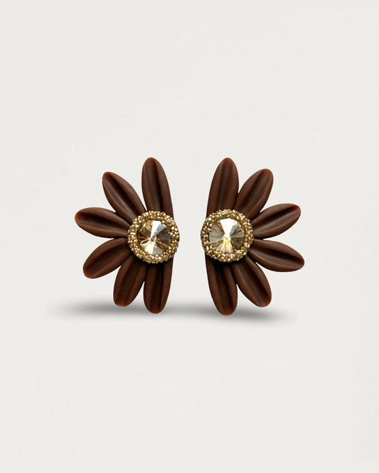 PENDIENTES DAISY PARTY CHOCOLATE LE PETITE EDICIÓN LIMITADA