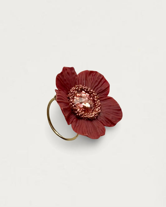 ANILLO ANÉMONA TEJA LIMITED EDITION