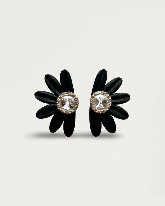 PENDIENTES DAISY PARTY BLACK LE PETITE