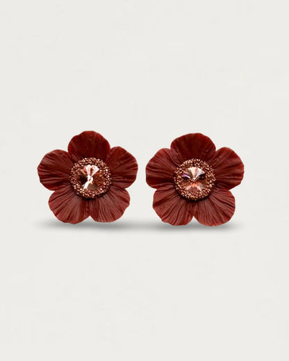 PENDIENTES ANÉMONA TEJA LIMITED EDITION