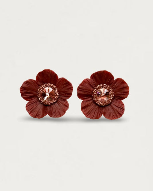 PENDIENTES ANÉMONA TEJA LIMITED EDITION