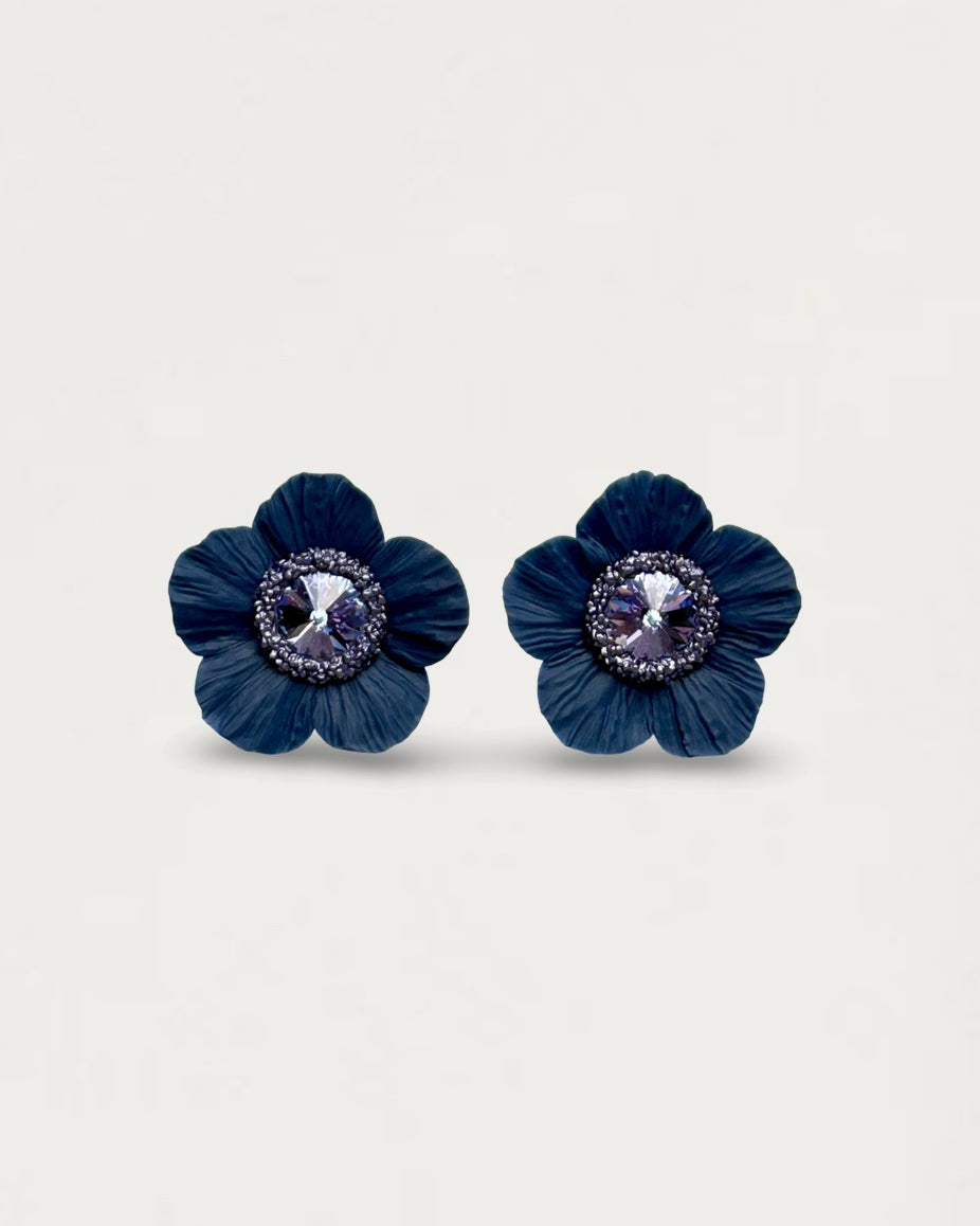 PENDIENTES ANÉMONA AZUL ARMANI