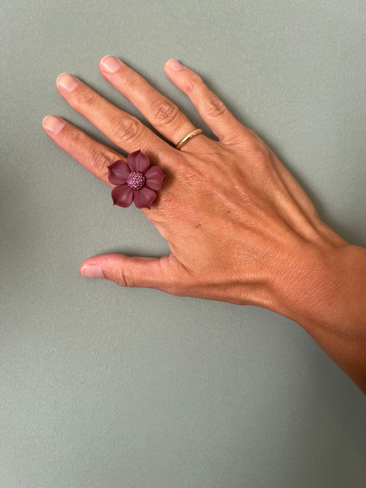 ANILLO JAZMÍN BURDEOS