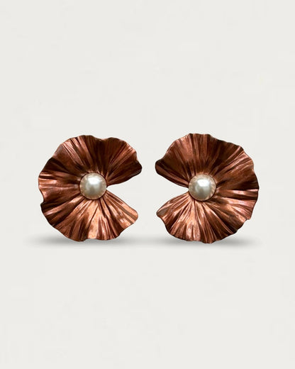 PENDIENTES LOTO CARAMELO