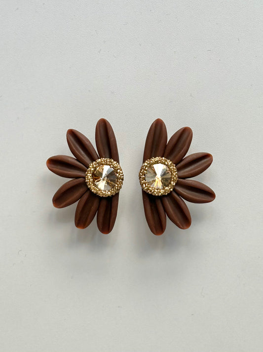 PENDIENTES DAISY PARTY CHOCOLATE LE PETITE EDICIÓN LIMITADA