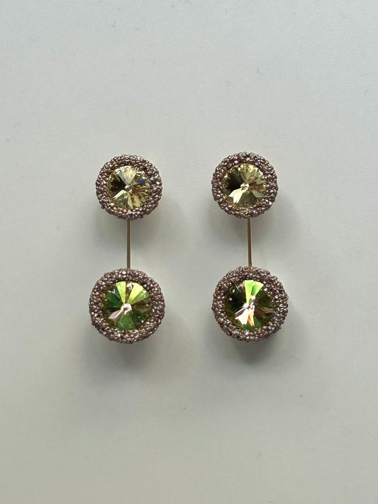 PENDIENTES ESPORA CITRINO