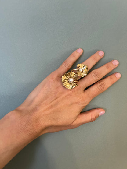 ANILLO LOTO GOLD