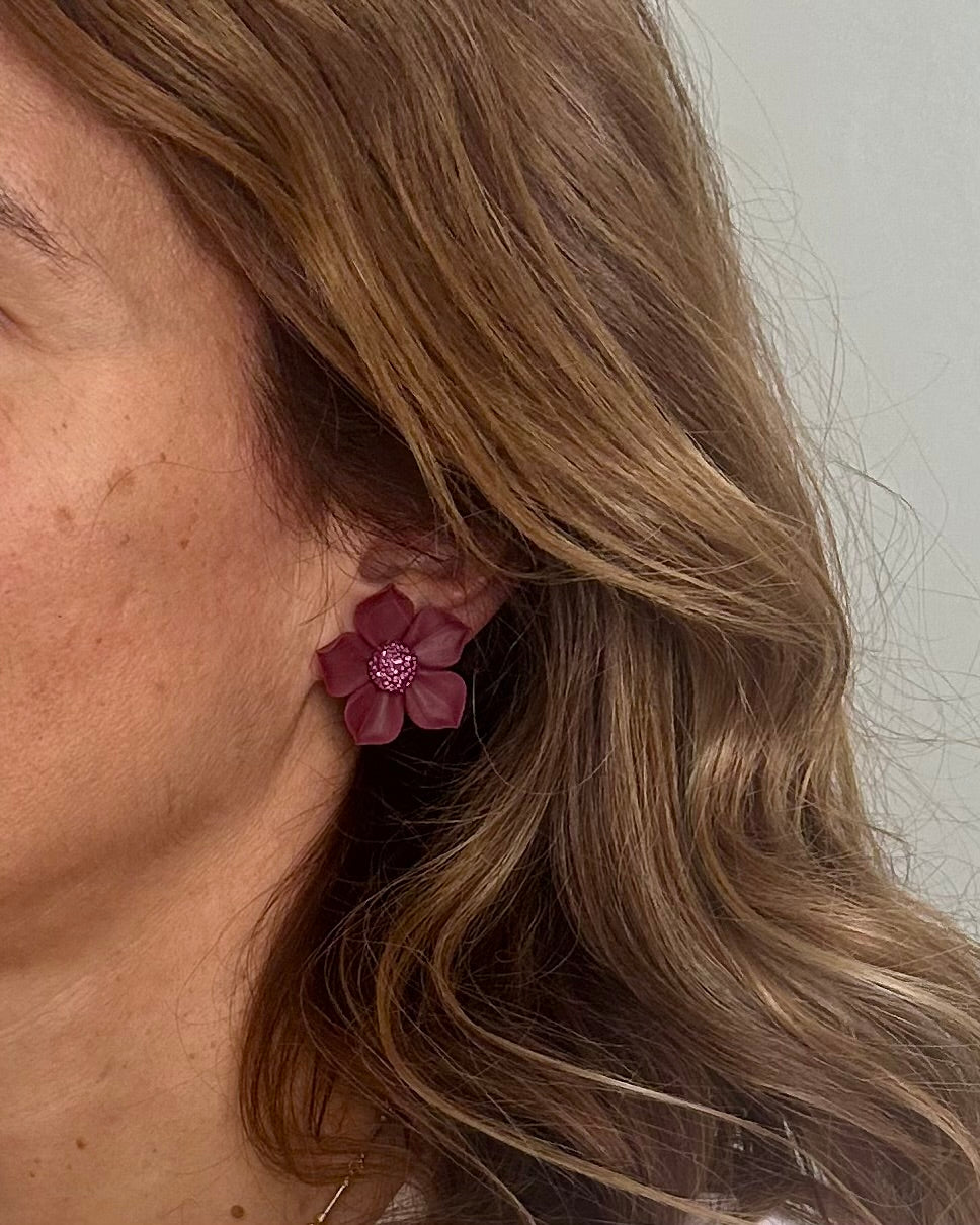 PENDIENTES JAZMÍN BURDEOS LE PETITE